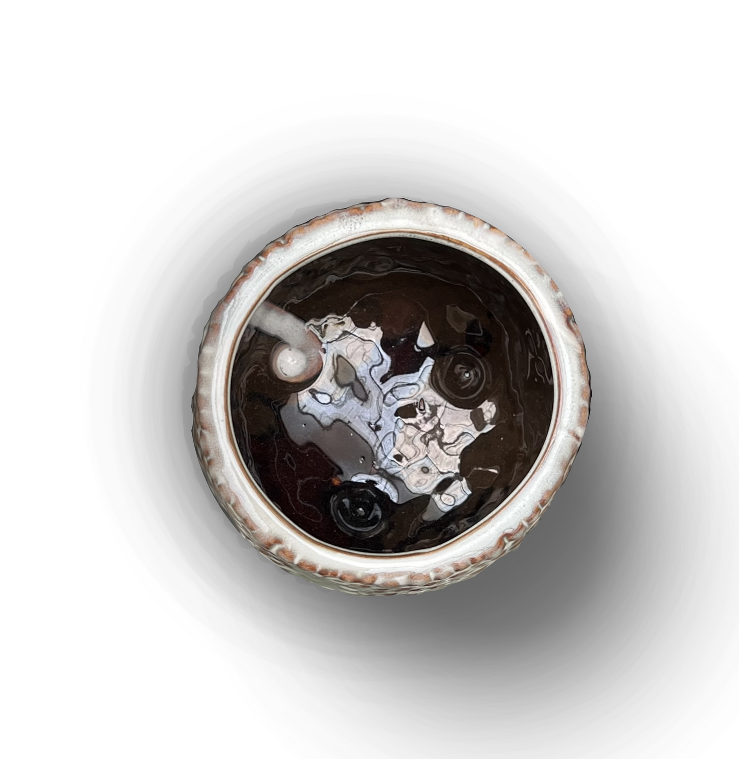 Pot céramique artisanal - Tripod Small Verdeneige