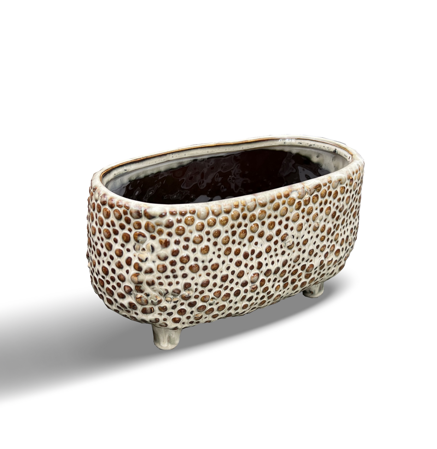 Pot céramique artisanal - Tripod Large Verdeneige
