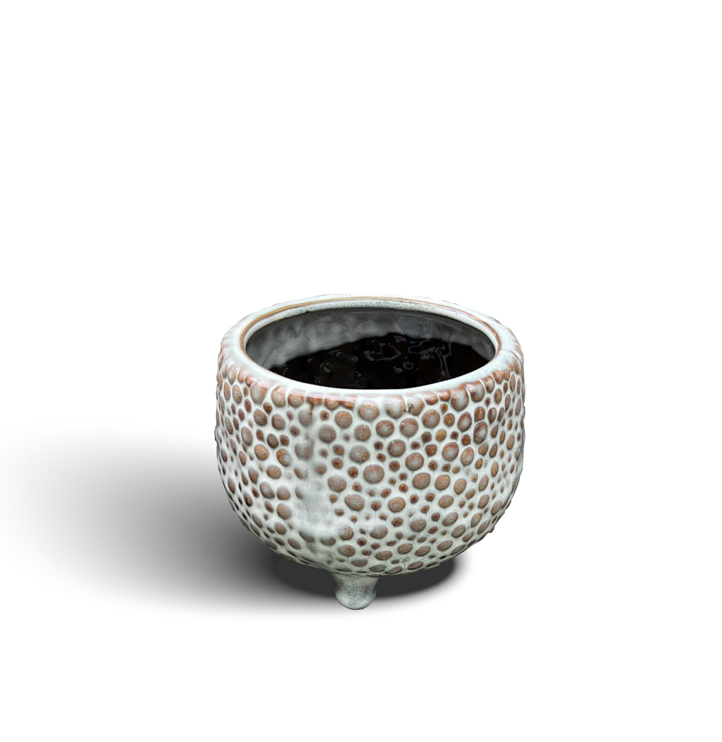 Pot céramique artisanal - Tripod Small Verdeneige