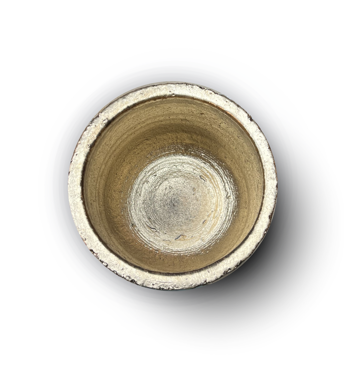 Artisanal ceramic pot - Antica Golden