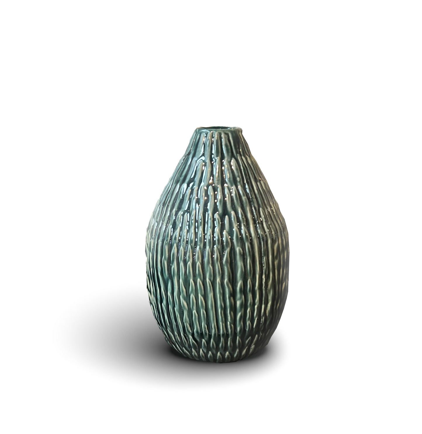 Vase céramique artisanal - Petit Vert Laurel